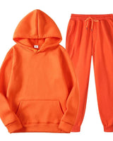 Erik | Sportiver Herren-Track­suit in Orange