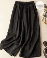 Nanette | Weites Bein Hose in Schwarz