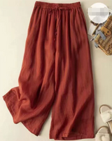 Nanette | Weites Bein Hose in Rot
