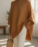 Maglione – Oversize-Pullover in Karamel