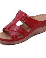 Toby | Sandalen Comfort Step in Rot