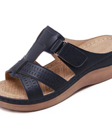 Toby | Sandalen Comfort Step in Schwarz
