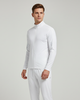 Schnelltrocknendes Sportshirt Set -  Bradley in Weiß