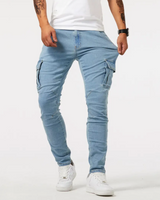 Waverly | Herren Cargo-Hose in Hellblau
