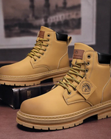 Albie™ | Bequeme Winterstiefel für Männer in Braun