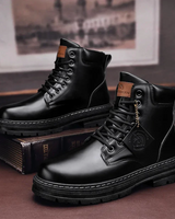 Albie™ | Bequeme Winterstiefel für Männer in Schwarz