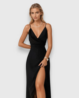 Chloe | Stilvolles Kleid in Schwarz