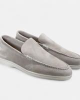 Adelmo™ | Mokassins aus Wildleder in Beige