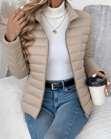 Valeria | Leichte Steppjacke mit zeitloser Eleganz in Beige