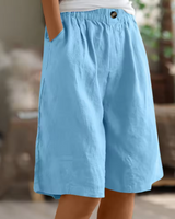 Nora | Sommer-Shorts in Himmelblau