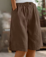 Nora | Sommer-Shorts in Braun