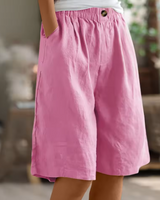 Lea | Loose-Fit Casual Shorts in Rosa