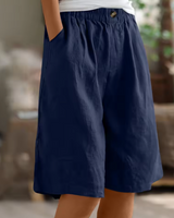 Nora | Sommer-Shorts in Marineblau
