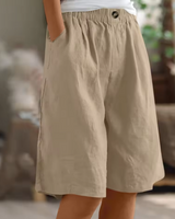 Nora | Sommer-Shorts in Khaki