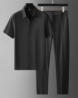 Remi - Outfit Set mit kurzen Ärmeln in Schwarz