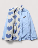 Gerina – Wendejacke Mit Herzmuster in Blau