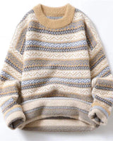 Anselmo - Warmer Damenpullover  - Gemütlicher Strickpullover Für Kalte Tage in Gelb