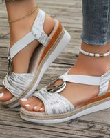 Reese | Fußgewölbestütze Leicht Sandalen in Weiß