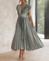 Hedwig | Elegantes Damenkleid in Grau