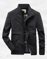 WIND UND WASSERDICHTE OUTDOOR-JACKE - MILANO in Schwarz
