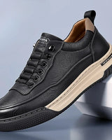 Monika | Damen Plateau Schuhe Elegant Modern Selbstbewusst in Schwarz