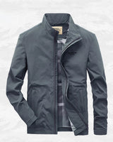 WIND UND WASSERDICHTE OUTDOOR-JACKE - MILANO in Grau