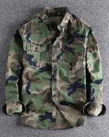 Corvin - Premium Camouflage-T-Shirt in Grün