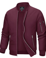 Dominus™ Jacke mit Strategischen Taschen und Premium-Passform in Weinrot