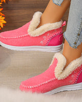 MARLA | Kuschelwarme & Rutschfeste Winter-Schuhe für Frauen – Elegant. Sicher. Bequem in Rosa