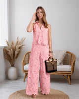 Serelle™ Set aus Premium-Spitze mit modernem Design in Rosa