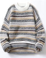 Anselmo - Warmer Damenpullover  - Gemütlicher Strickpullover Für Kalte Tage in Grau