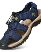 Liam - Geschlossene Trekking Sandalen in Dunkelblau
