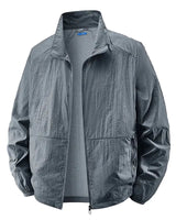 Khushdil - Moderne Leichte Jacke in Grau