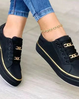 Reese - Bequem Damen Sneaker in Schwarz