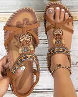 Alice | Fußgewölbestütze Orthopädisch Sandalen in Braun