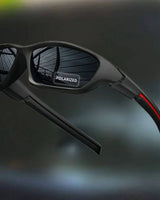 SORENO | POLARISIERTE UV400-SONNENBRILLE in Schwarz