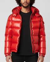 Steppjacke Mit Glanzoberfläche - Mick in Rot