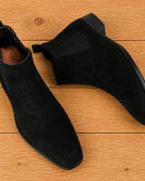 Andrus - Lässige Chelsea Stiefel in Schwarz