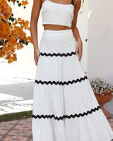 Liesbeth™ - Bohemien Sommerkleid in Weiß