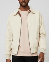 Taillierte Harrington-Jacke - Devin in Beige