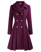 Taillierter Kurzmantel - Milena in Lila