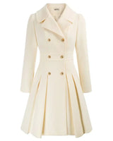 Taillierter Kurzmantel - Milena in Beige