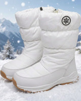 Stockholm™ Winterstiefel gefüttert und wattiert mit rutschfester Profilsohle in Weiß