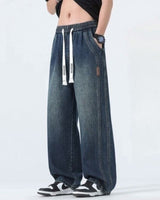 Toronto™ Jeans mit Kordelzugbund und Relaxed Fit in Dunkelblau