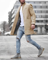 Fenwick | Der elegante und einzigartige Mantel in Beige