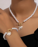 Maple - Perlen Set Liebe in Weißer Diamant