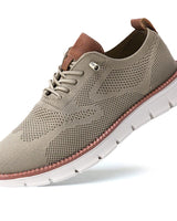 Herren Freizeitschuhe | Ultra-bequem & Atmungsaktiv | Flexible Laufsohle in Braun
