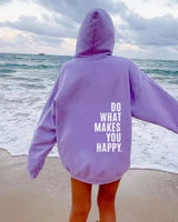Unisex-Hoodie Mit Lockerem Schnitt - Jesse in Lila