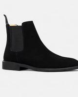 Brendo™ | Chelsea-Stiefel für Herren aus hochwertigem Wildleder in Schwarz