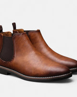 Brandino™ | Zeitlose Chelsea-Stiefel für den modernen Mann in Braun